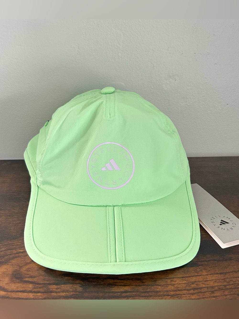 Adidas x Stella McCartney ASMC Running Cap Mint Womens Running Hat OSFW KF3571